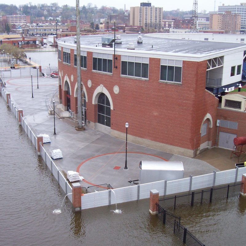 Modern Woodmen Ballpark Floodwall Picture #10