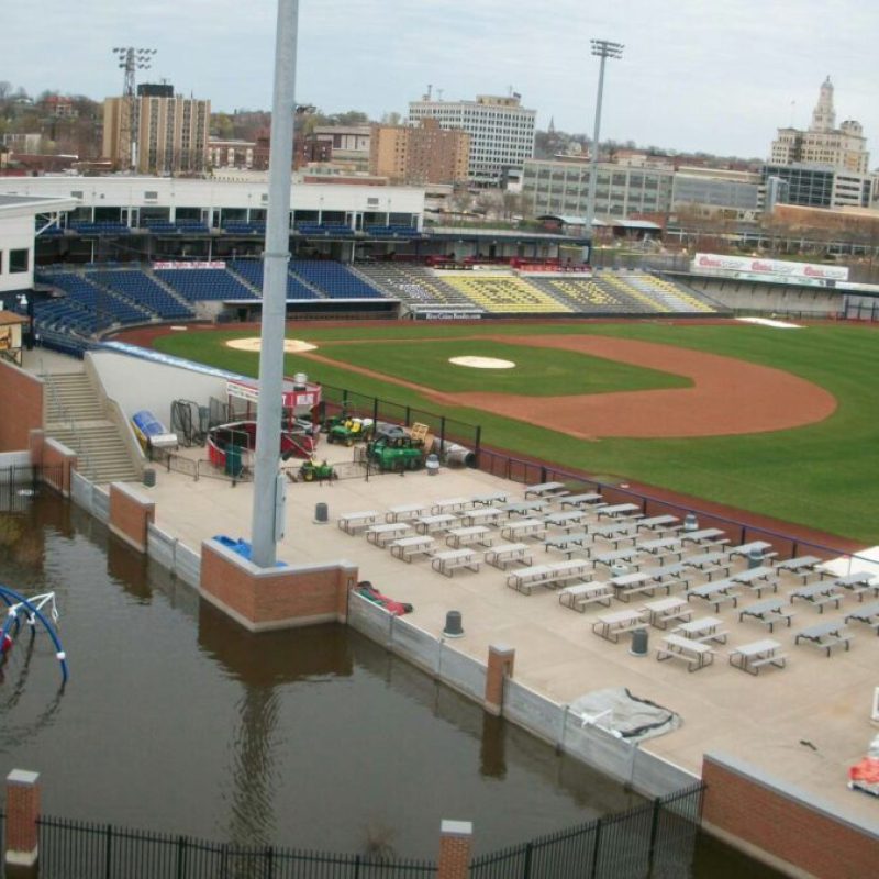 Modern Woodmen Ballpark Floodwall Picture #11